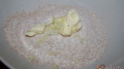 цветная капуста в хрустящей панировке в духовке