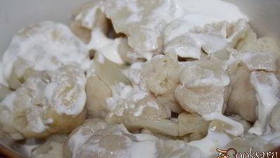 цветная капуста в хрустящей панировке в духовке