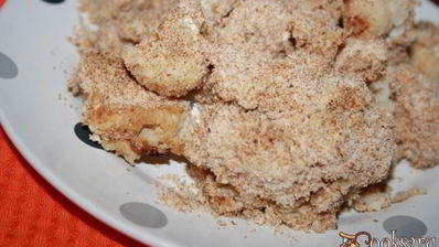 цветная капуста в хрустящей панировке в духовке