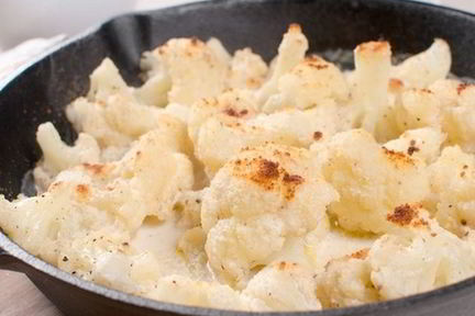 Цветная капуста в нежном соусе