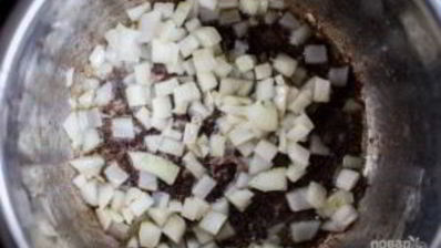 тушенная картошка с мясом в скороварке