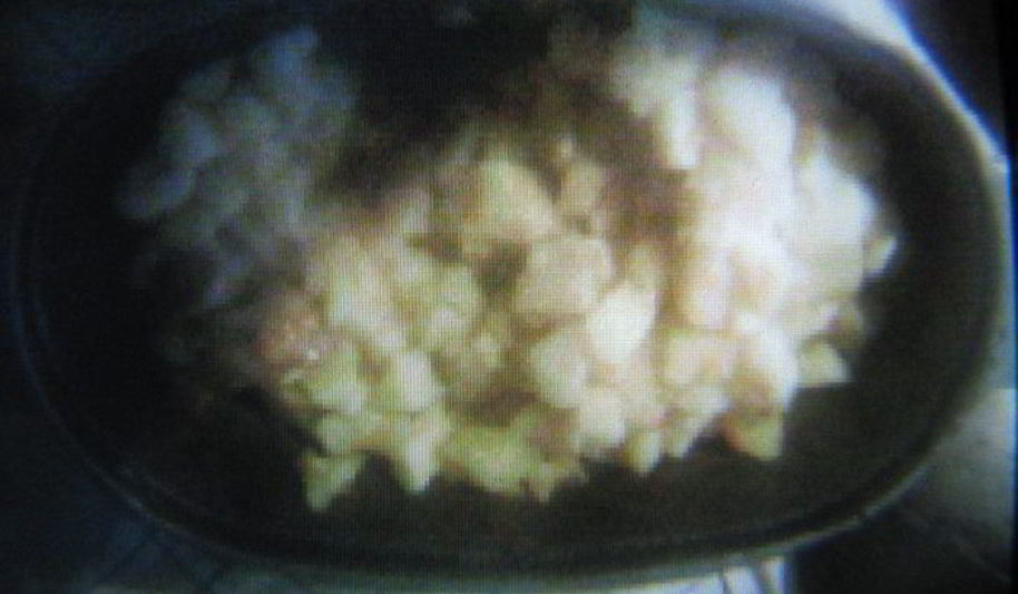 Рецепт тушеного карофеля с куриными копчиками