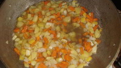 тушеные овощи