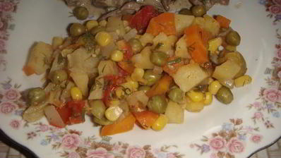 тушеные овощи