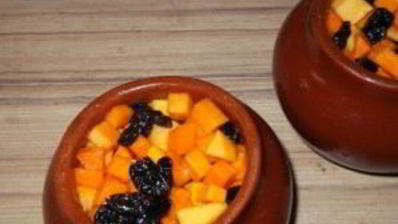 тыква в горшочке в духовке