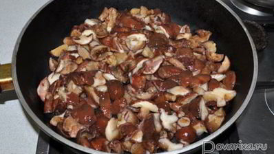 запеченный картофель с грибами и сыром