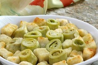 Запеченные артишоки