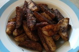 Запеченый картофель со специями