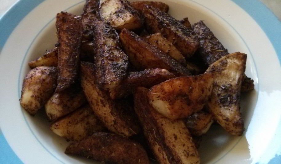 Рецепт запеченого картофеля со специями