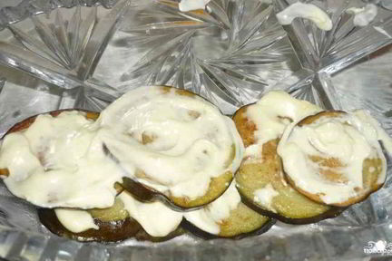 Жареные кабачки и баклажаны