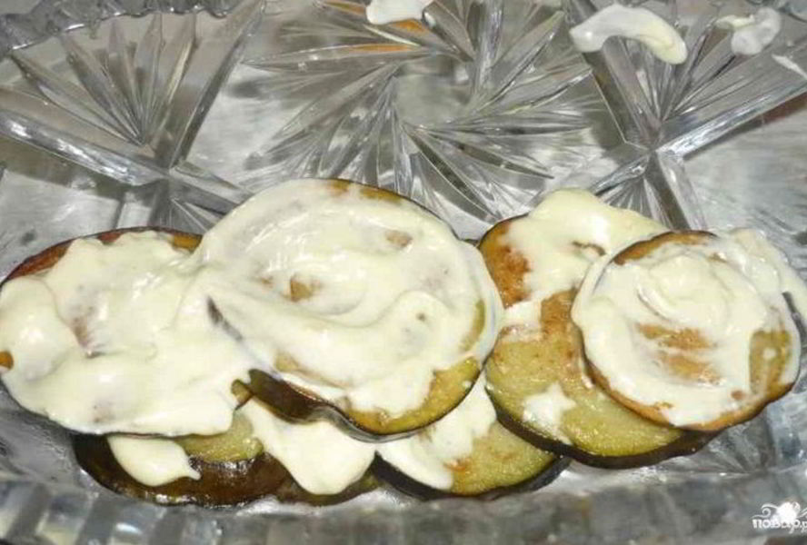 Жареные кабачки и баклажаны