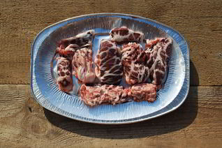 Баранья печень на гриле