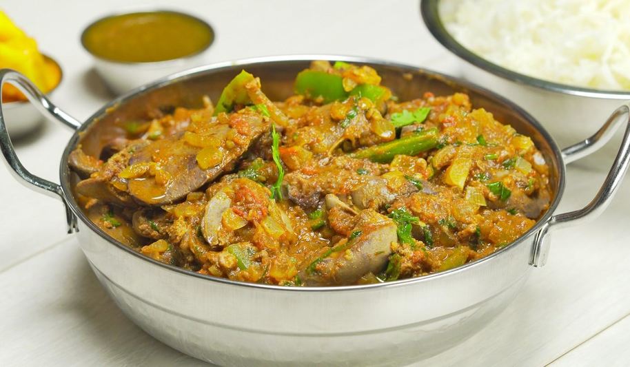 Рецепт куриной печени по-индийски