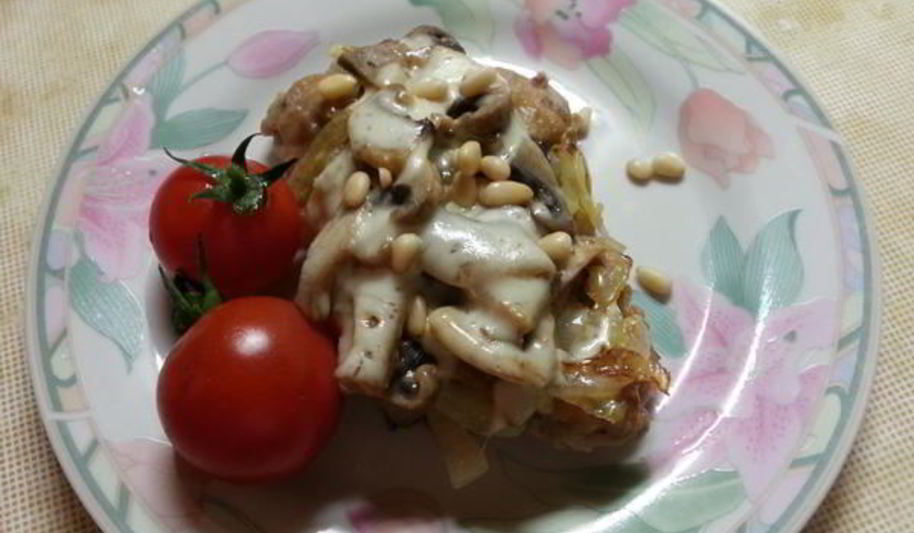 Рецепт куриной печени под шапкой