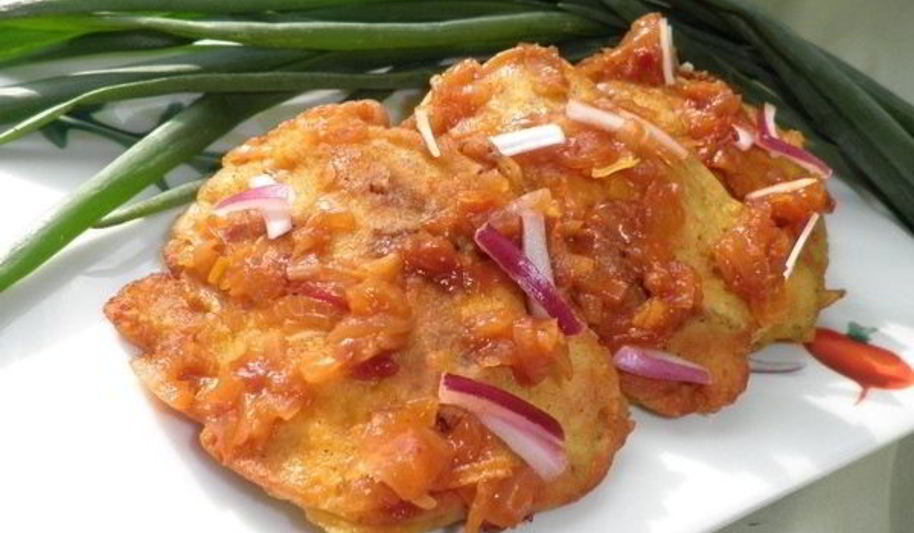 Рецепт куриной печени с манго