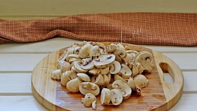 куриная печень с шампиньонами