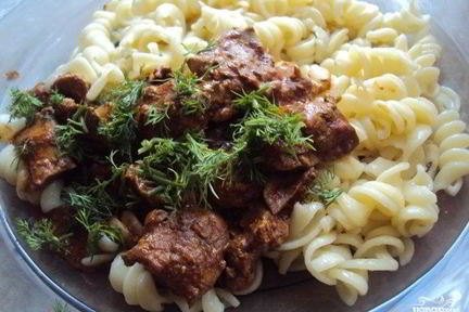 Куриная печень в пароварке