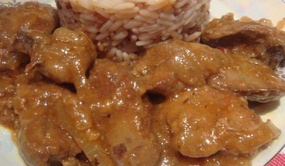 Рецепт куриной печени в пикантном соусе