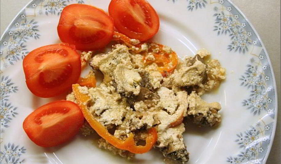 Рецепт куриной печени в сметане тушеная