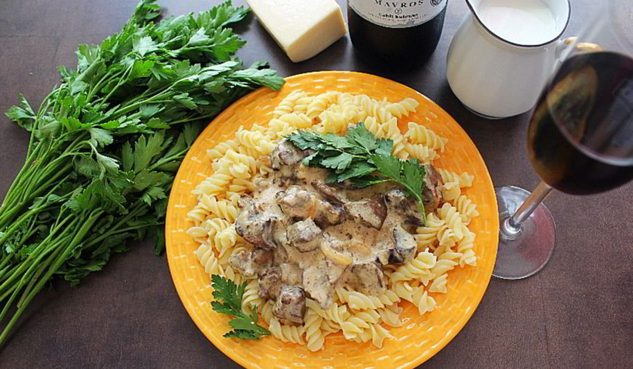 Рецепт куриной печени в соусе морне