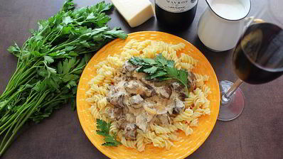 куриная печень в соусе морне