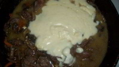 куриная печень в соусе