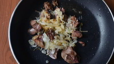 куриная печень запеченная с сыром