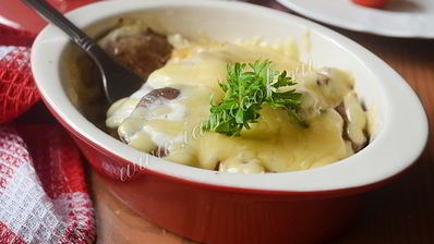 куриная печень запеченная с сыром