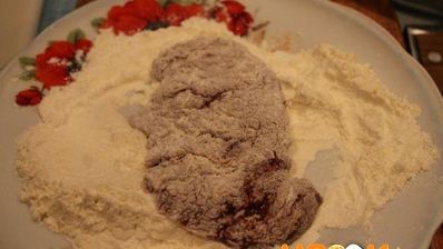 отбивные из печени свиной