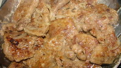 отбивные из печени