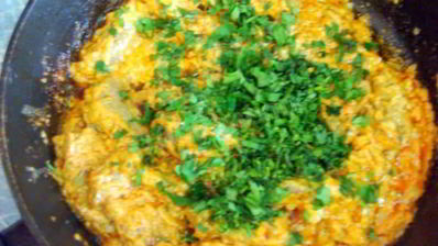 печень говяжья по-строгановски классически