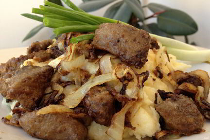 Печень индейки в духовке