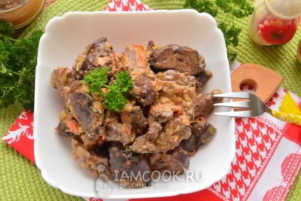 Печень индейки в мультиварке