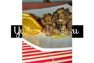 Печень с апельсинами