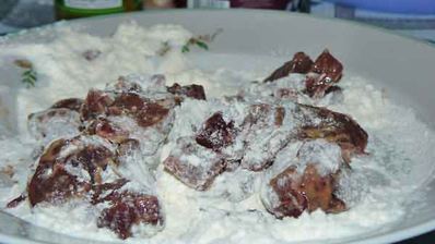 печень с апельсинами