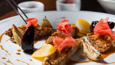 печень с орехами