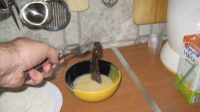 печень свинины жареная