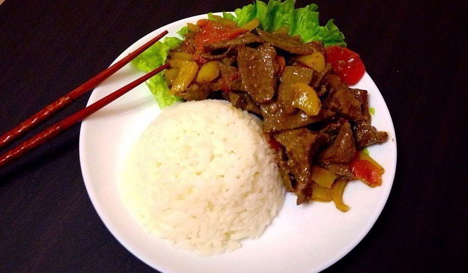 Рецепт печени в азиатском стиле