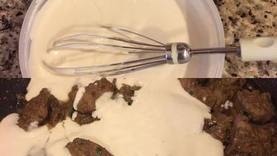 печень в сметанном соусе с эстрагоном