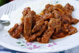 Печень в томатном соусе