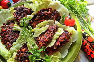 Печенка в овощной оболочке