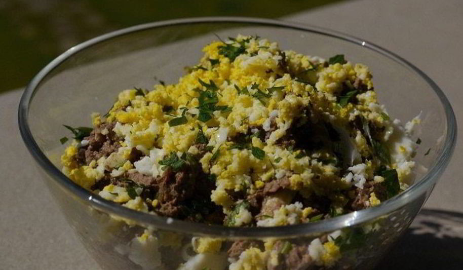 Рецепт рубленой куриной печени