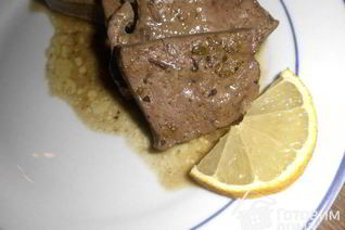 Сикотакя — печень говяжья с орегано и лимонным соком