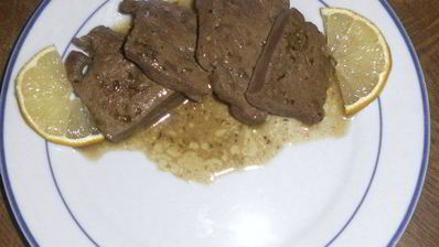 сикотакя — печень говяжья с орегано и лимонным соком