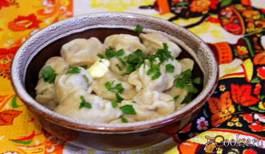 Рецепт домашних пельменей