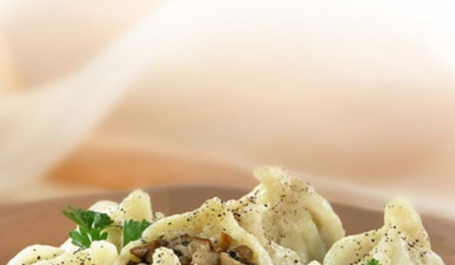 Рецепт хинкали с белыми грибами