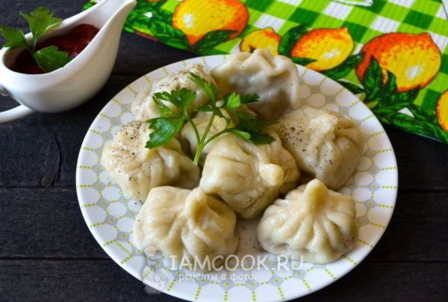 Хинкали с говядиной