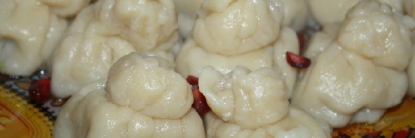 Хинкали с телятиной и бараниной