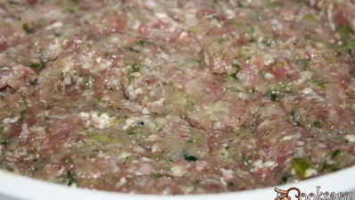 хинкали с телятиной и бараниной