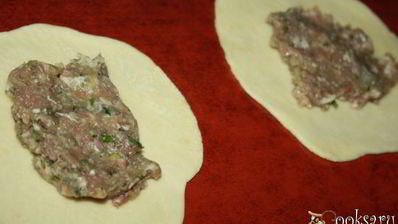 хинкали с телятиной и бараниной